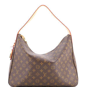 Louis Vuitton MM Slouchy Handbag Monogram Canvas